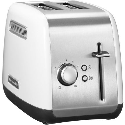Tostadora Eléctrica KitchenAid AKLBB679662345, Acero Inoxidable, 2 Rebanadas en 2 Ranuras, 1100 W, 5 Niveles de Tostado